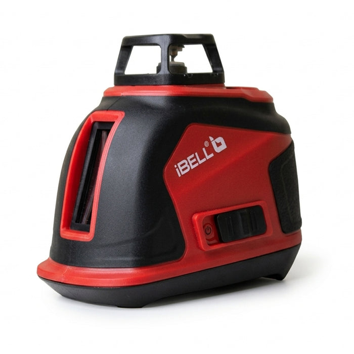 iBELL IBL LL5-51 Professional Line Laser Level | 5-Beam 1V+4H Green Laser | 40m Range | ±1mm/7m Accuracy | ±4° Auto-Leveling | IP54 | 1/4" Tripod Mount | 2×AA Batteries, 12 Months Warranty