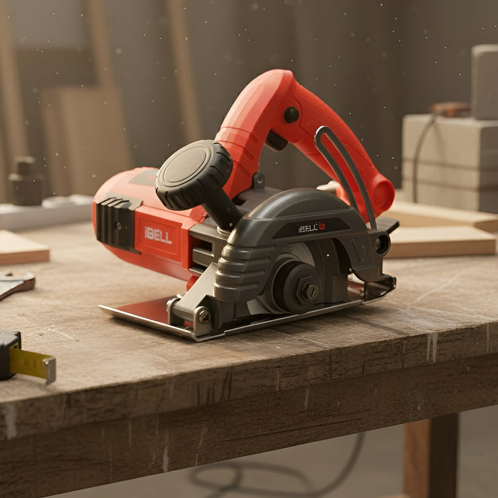 iBELL IBL MC25-60 Heavy-Duty Marble Cutter | 1600W High-Speed Motor | 14,000 RPM | 125mm Wheel Support | 38mm Cutting Depth | Large Stable Base Plate for Precision Cutting of Marble, Granite, Tile & Stone