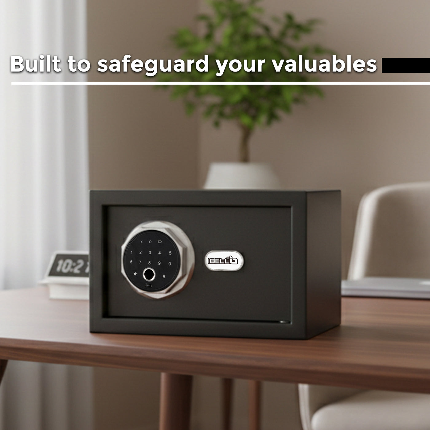 iBELL IBL SL-20F Digital Fingerprint Safe Locker for Personal and Offi ...