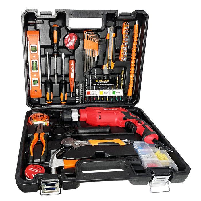 iBELL TD13-100, 650 W Professional Tool Kit (Pack of 115) - 6 Months Warranty