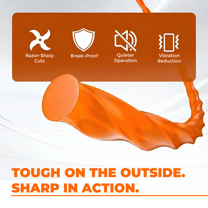 iBELL Brush Cutter Trimmer Line | 100% Nylon Rope Bundle for Brush Cutter (15m, 2.0mm Square) | Grass Cutter, Trimmer & Tap-N-Go Compatible | Suitable for All Types of Brush Cutters