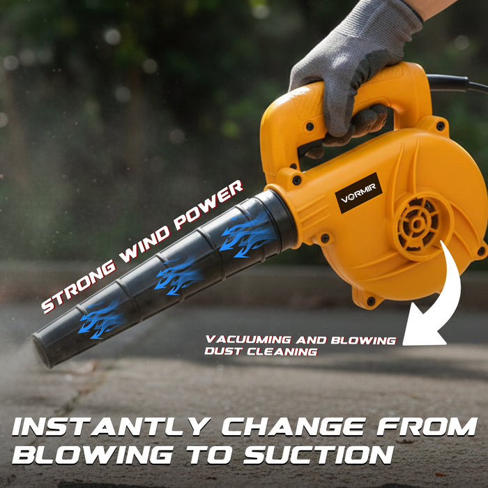 IBELL VORMIR VR EB60-80 800W Air Blower Machine with 16,000 RPM | High Air Flow 2.5 m³/min | Lightweight & Compact Design | Ideal for Cleaning Dust, Leaves, PC, Car, Home & Garden | 6 Months Warranty