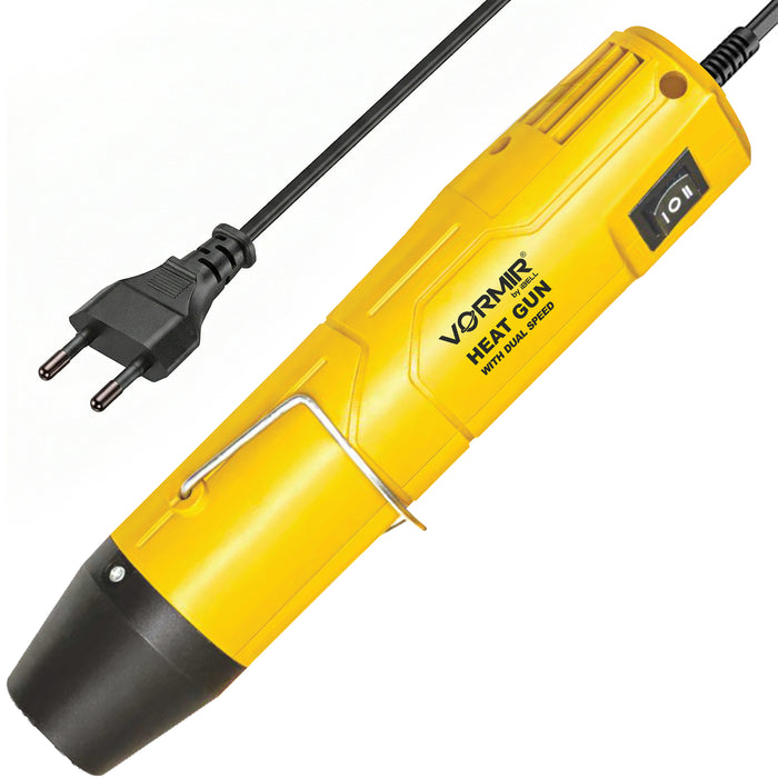 IBELL VORMIR VR HG20-45 Mini Heat Gun 450W | 250–300°C Compact Hot Air Tool for DIY, Craft, Shrink Tubing & Repair Work | Class II Protection | 220-240V Heat Gun-6 months warranty