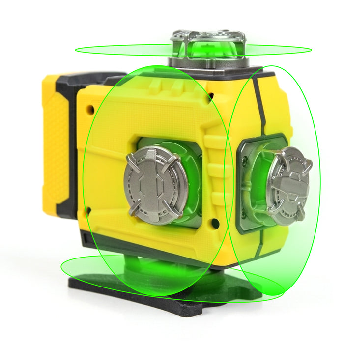 VORMIR VR LL6-16 Professional Line Laser Level, 8 Horizontal & 8 Vertical Laser Lines, 515nm Green Laser, ±3° Auto Compensation, 40m Working Range, ±1mm/7m Accuracy, Large Capacity Lithium Battery, 12 Months Warranty
