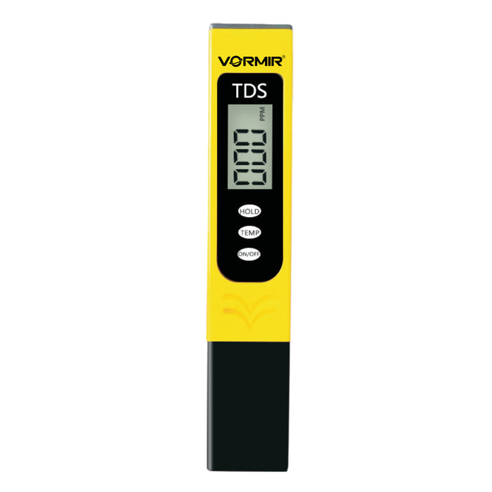 VORMIR VR TM10-99 Digital TDS Meter | 0–9990 PPM Water Quality Tester | ±2% Accuracy | Temperature Compensation | Hold & Auto Power-Off | Portable TDS Testing Pen for Drinking Water, RO & Aquariums, 12 Months Warranty