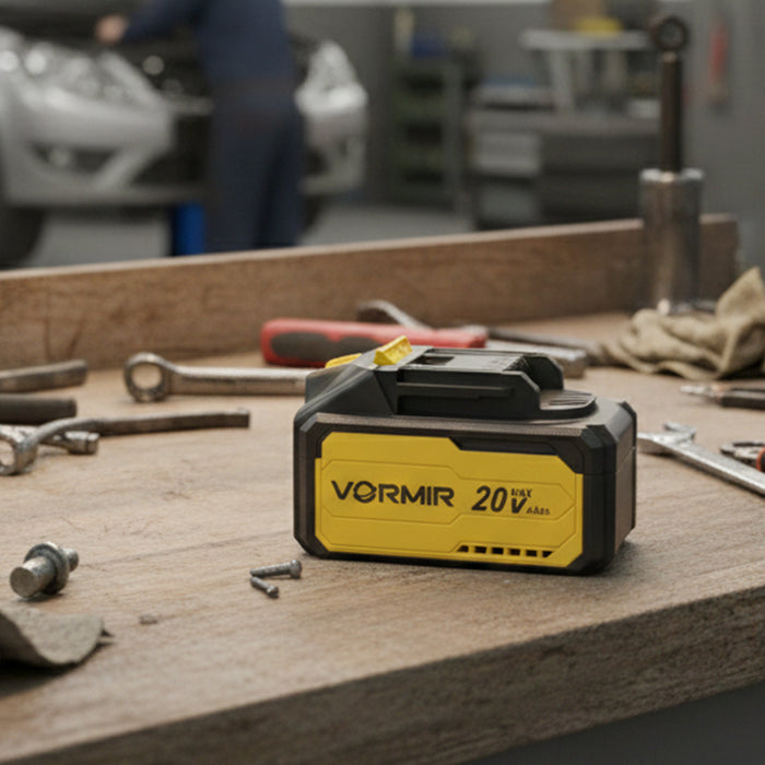 iBELL VORMIR SMART POWER SERIES 18.5V 4.0Ah Li-ion Battery | High-Capacity Rechargeable Battery Pack | Compatible with All SPS Series Tools – VR LXV2B 18560