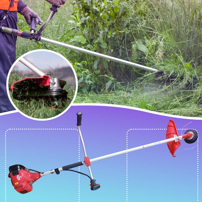 iBELL Gasoline 4328BC Brush-cutter  2-Stroke 42.7CC with 6 Months Warranty