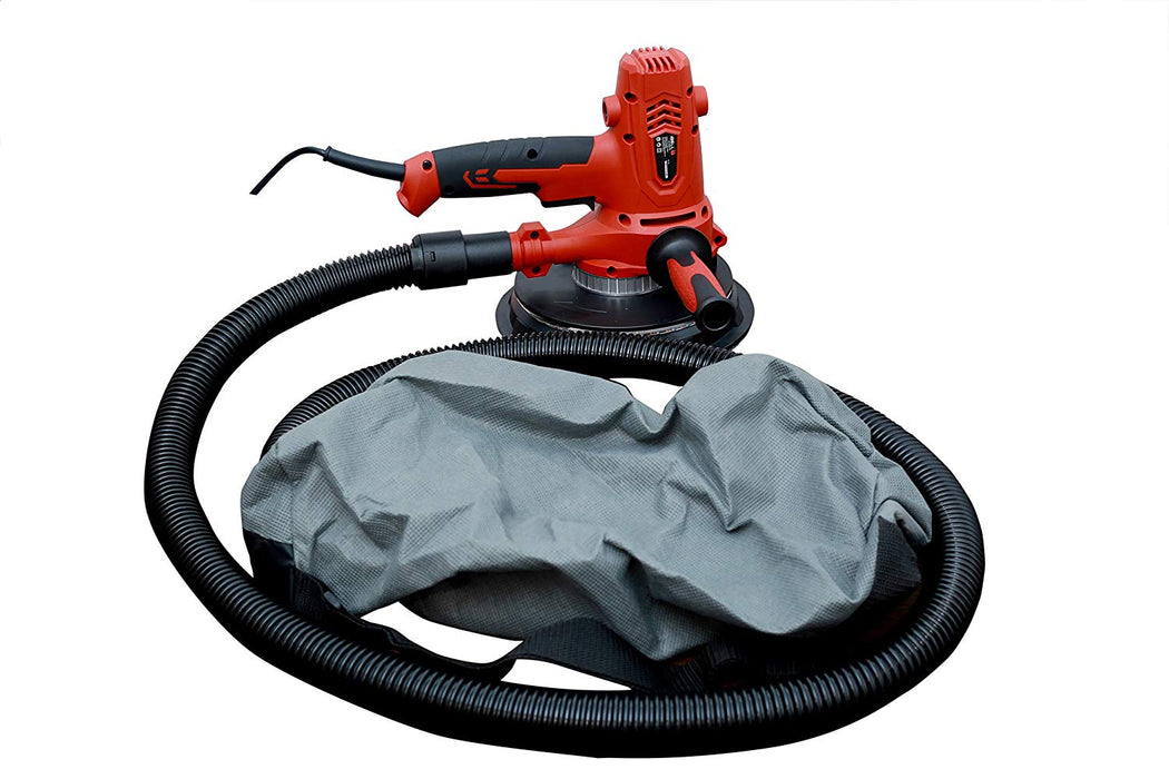 iBELL DRY WALL SANDER DS80-70, 180MM, 800W, 1200-2300rpm with Vacuum and LED Light