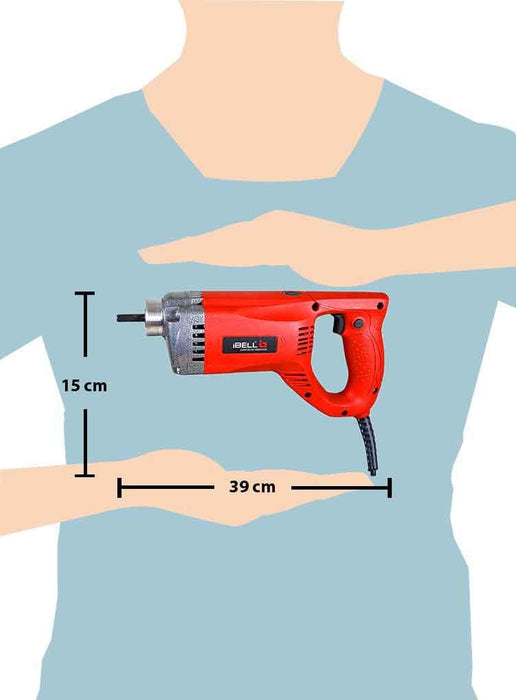 iBELL Concrete Vibrator CV 50-81,1050W,5000 RPM,35MM Needle