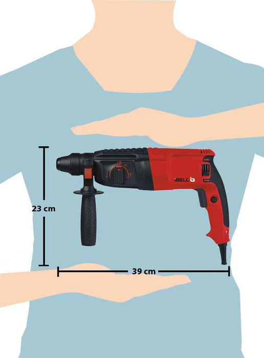 IBELL Rotary Hammer Drill Machine RH26-24, SDS Chuck,800W,900RPM,26MM with 6 Months Warranty