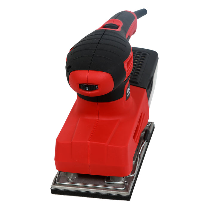 iBELL FS  87-20 Finishing Sander 220W, 90X187mm, 6000-12000RPM, 230V, 50Hz with Sand Paper & Dust Box - 6 Months Warranty