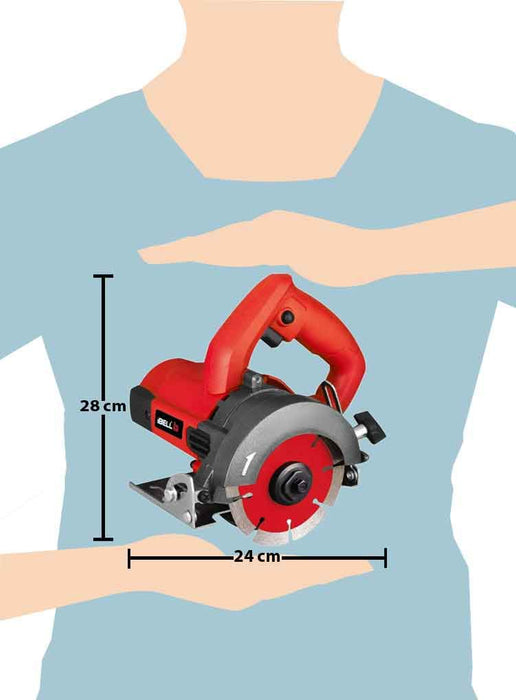 iBELL MC25-84 Marble Cutter 1300W, 13000rpm, 125mm - 6 Months Warranty