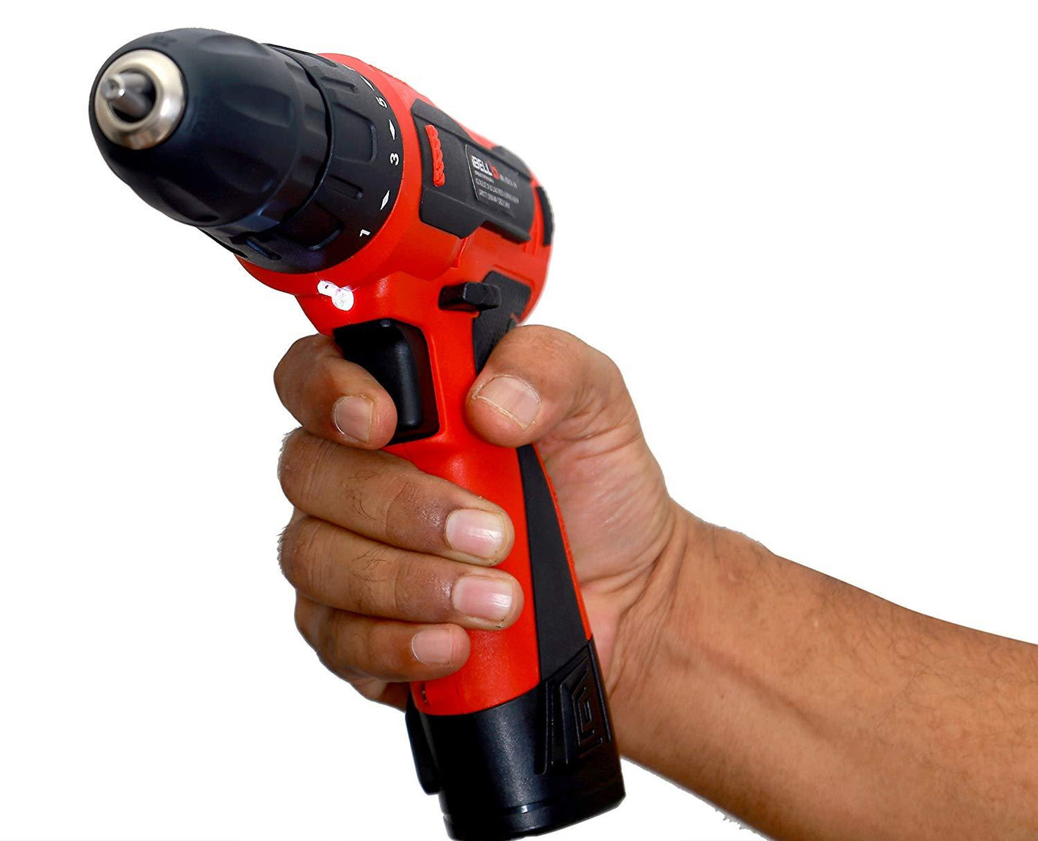 iBELL Cordless Driver Drill CD1274, 12Volts (2 Battery+BMC Box+Extra