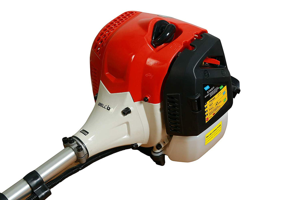 iBELL Gasoline Brush Cutter IBL 2642BC, 2-Stroke Air Cooled Petrol Engine 42.7CC with One Year Warranty