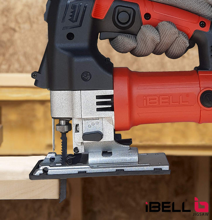 iBELL JS10-70 Jig Saw 700W, 500-3000rpm, Bevel Cutting, Variable Speed - 6 Months Warranty