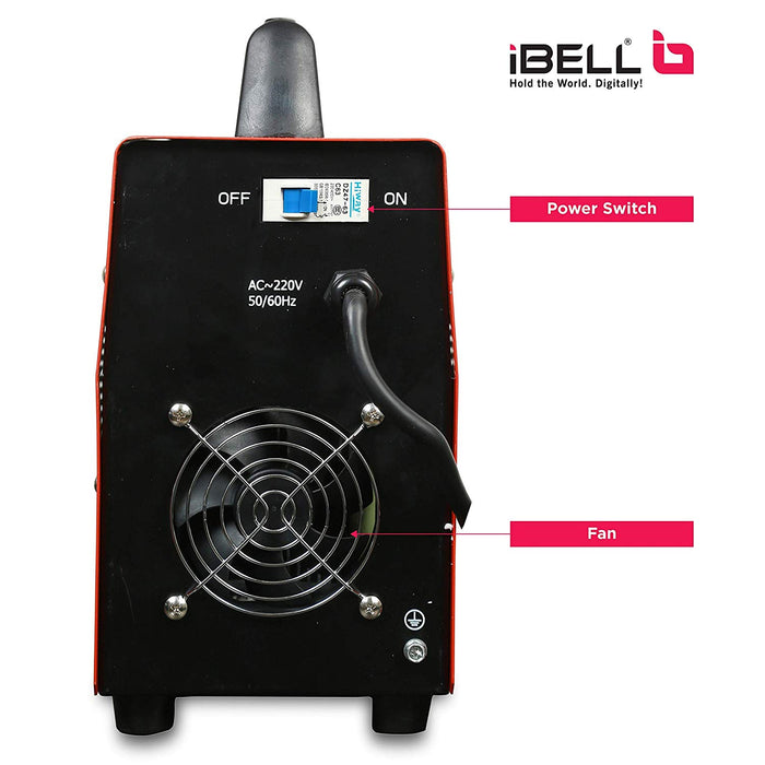 iBELL Heavy Duty Inverter ARC Welding Machine (IGBT) 250A with Hot Start, Anti-Stick Functions, Arc Force Control - 2 Year Warranty