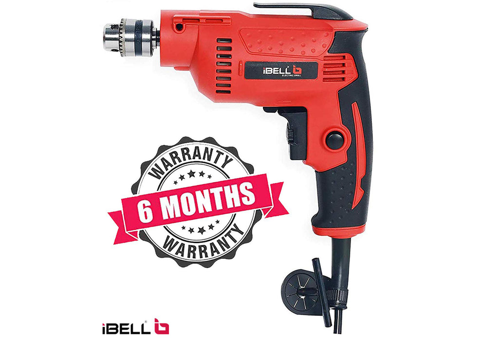 iBELL ED06-91 High Speed Electric Drill 6.5MM,420W,4200RPM - 6 Months Warranty
